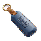 Étui de clé de voiture en cuir Mazda Angkesaila CX4 CX5 CX8 CX9 CX30 Atez 2,3 boutons