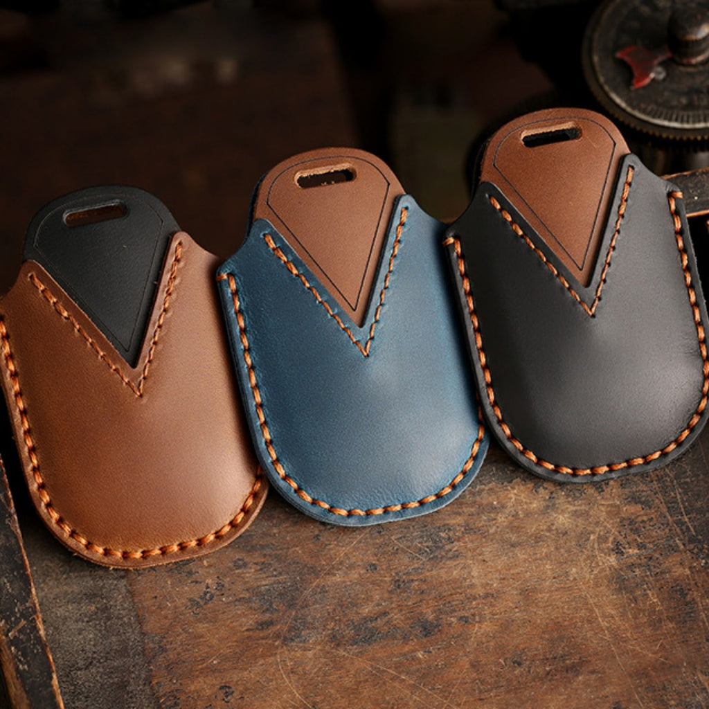 Étui de clé de voiture en cuir Honda Odyssey Elysion 5,6 boutons