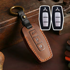 Mitsubishi Leather Car Key Cover 2,3 Button