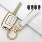 Étui pour clé de voiture Honda Golden Edge 2, 3, 4 boutons