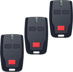 Lot de 3 télécommandes de garage BFT Mitto B2 - Télécommande 2 canaux 433,92 MHz pour portails électriques