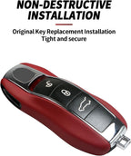 Étui en cuir pour clé Porsche 