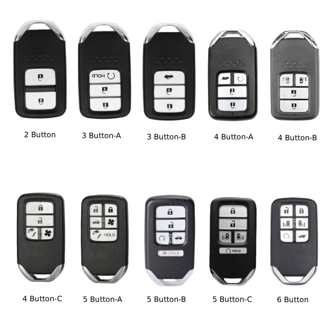 Honda CRV Lingpai XRV Civic Odyssey Elysion Accord Guandao Fit Leather Car Key Cover 2,3,4,5,6 Button