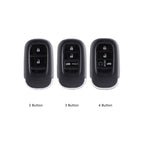 Honda Acura Autoschlüsseletui, goldener Rand