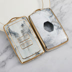 Carsine Renault Car Key Case Gold Inlaid With Jade Grey / Key case