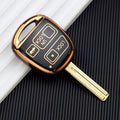 Carsine Toyota Car Key Case Golden Edge Black / Key case
