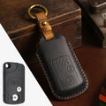 Carsine Honda Accord Leather Car Key Cover 2,3 Button Black / 2 Button