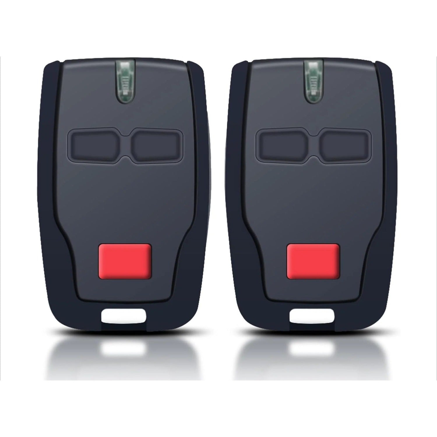 Lot de 3 télécommandes de garage BFT Mitto B2 - Télécommande 2 canaux 433,92 MHz pour portails électriques