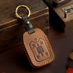 GMC Chevrolet Leder-Autoschlüsselhülle mit 4, 5 oder 6 Tasten