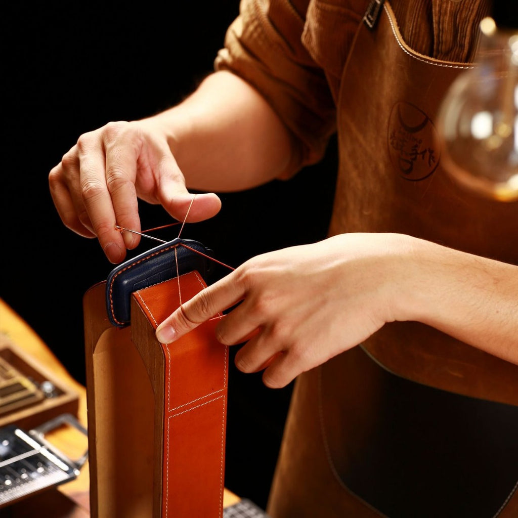 Étui pour clé de voiture BMW en cuir véritable - Ajustement haut de gamme pour tous les modèles BMW