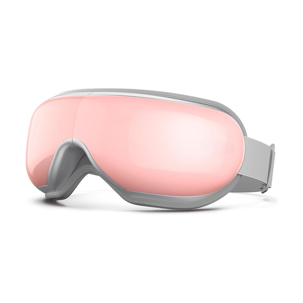 Carsine Eye Massager with Heat, FSA Eligible HSA Eye Mask for Migraine, Sleep Mask for Dry Eyes Relax, Reduce Eyeris Strain Pink