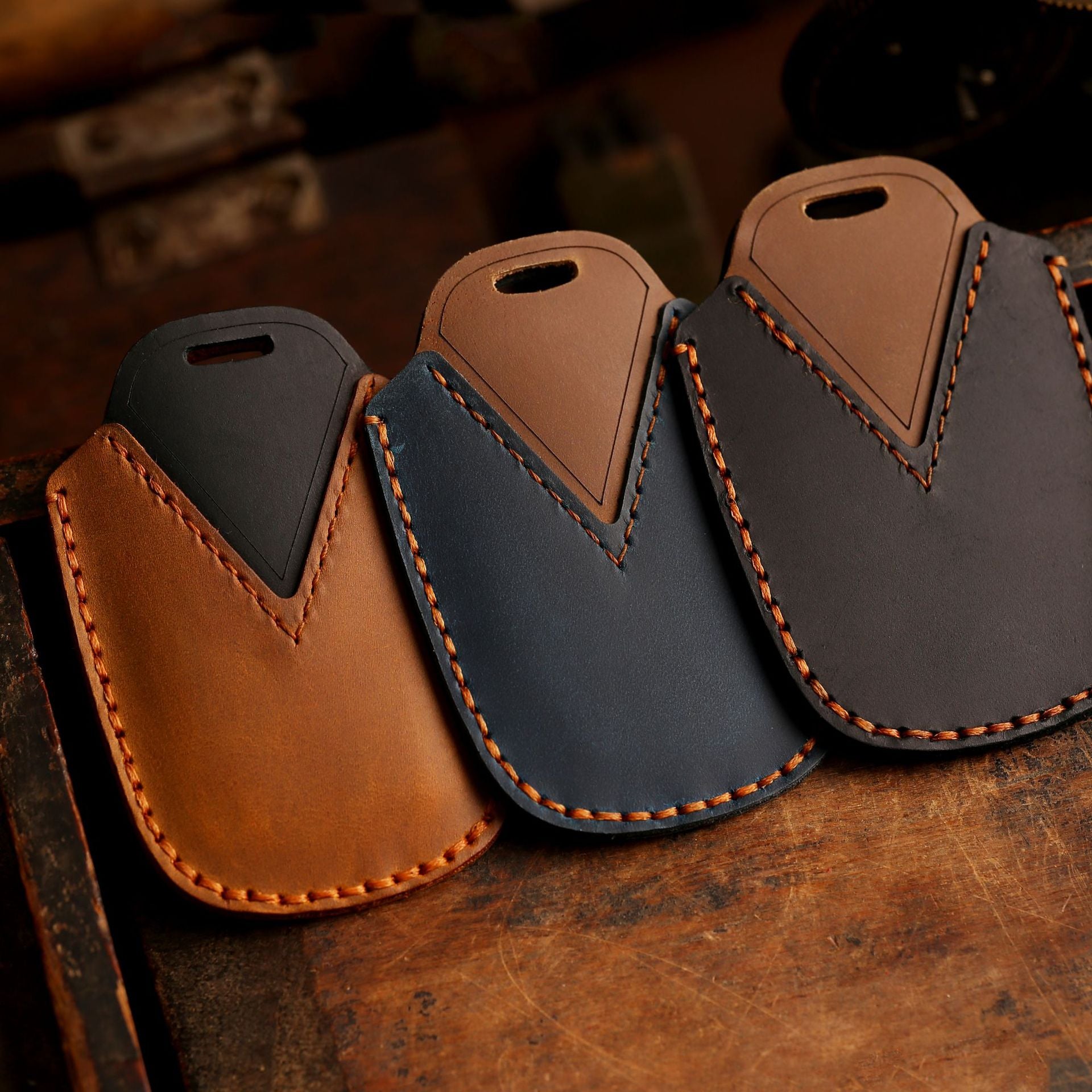 Toyota Leder-Autoschlüsselhülle